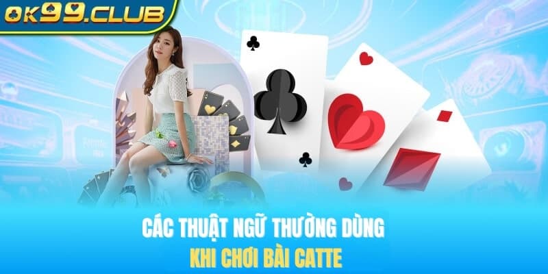 Các thuật ngữ thường dùng trong chơi bài catte